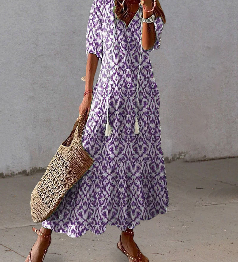 Sophia - Vestido de verano boho vintage