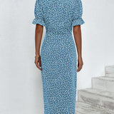 Giselle™ - Vestido floral con escote en V