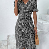 Ellaine™ - Vestido de verano floral que disimula el abdomen