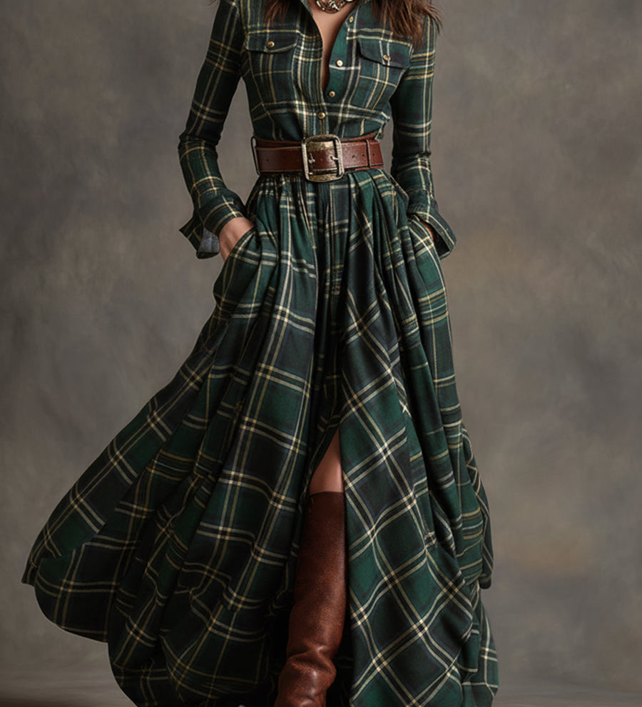 Evelyn™ - Vestido camisa clásico y elegante