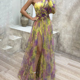 Amelia | Vestido elegante con abertura