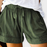 Külli | Pantalones cortos con cintura ajustable