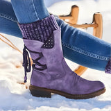 Alisonya - Botas de inverno impermeáveis para mulheres
