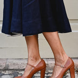 Bravina | Sandalias diarias de tacón bajo