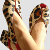 Louison | Sandalias de estampado de leopardo