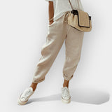 Helga | Pantalones de lino elegantes para el tiempo libre