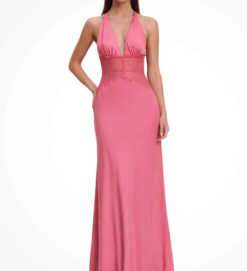 Imogen | Vestido Maxi de Espalda Descubierta para Invitadas de Boda