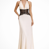 Imogen | Vestido Maxi de Espalda Abierta para Invitadas de Boda