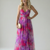 Isel | Vestido maxi envolvente y suave