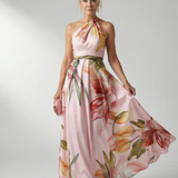 Amiel | Vestido maxi ligero con flores