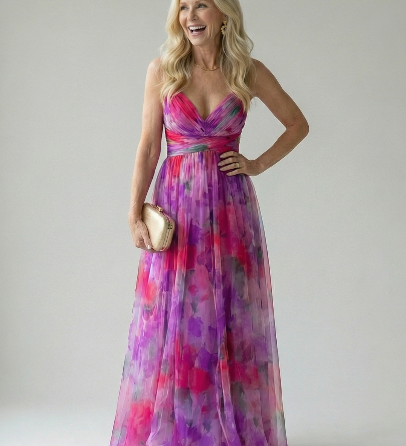 Isabella™ | Vestido Maxi Envolvente