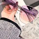 Cordelia | Gafas de Sol Gradientes Cat Eye Sin Montura para Mujeres