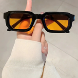Millicent | Gafas de sol retro para mujeres con montura rectangular
