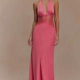 Imogen | Vestido Maxi de Espalda Descubierta para Invitadas de Boda