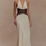 Imogen | Vestido Maxi de Espalda Descubierta para Invitadas de Boda