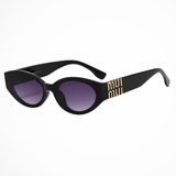 Delphine | Gafas de Sol Ovaladas con Detalle en Oro para Mujeres