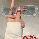 Millicent | Gafas de sol retro para mujeres con montura rectangular