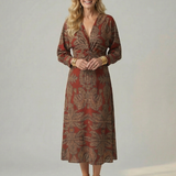 Valentina™ | Vestido midi cruzado