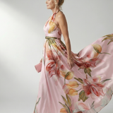 Amiel | Vestido maxi ligero con flores