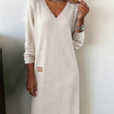 Carmen™ - Vestido de punto con escote en V