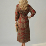Valentina™ | Vestido midi cruzado