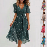 Eleonora - Vestido elegante de manga corta