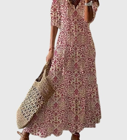 Amalia™ | Vestido de verano retro bohemio