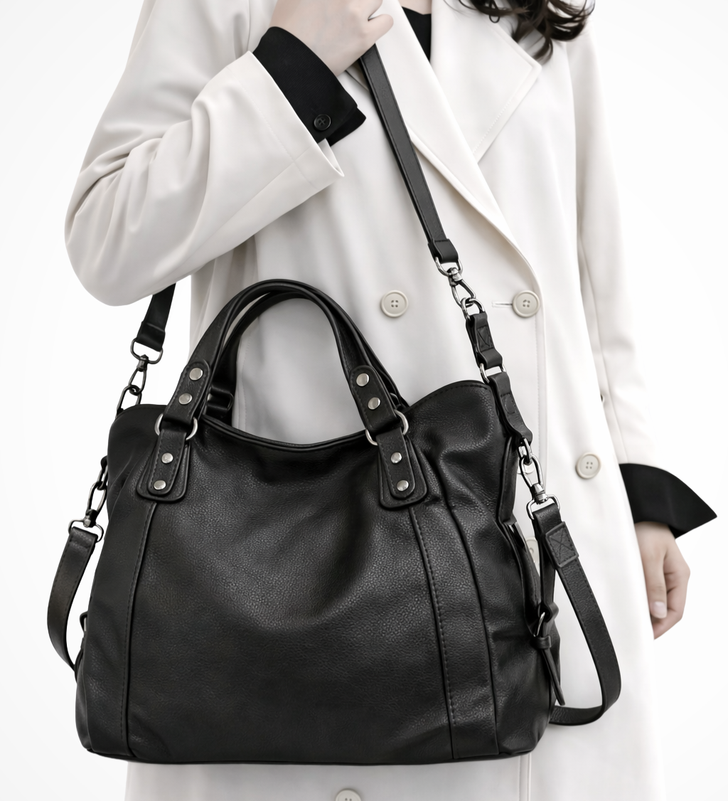 Elowen | Bolso de hombro con detalles de tachuelas para mujer