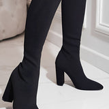Karina - Botas Estilosas de Salto Alto
