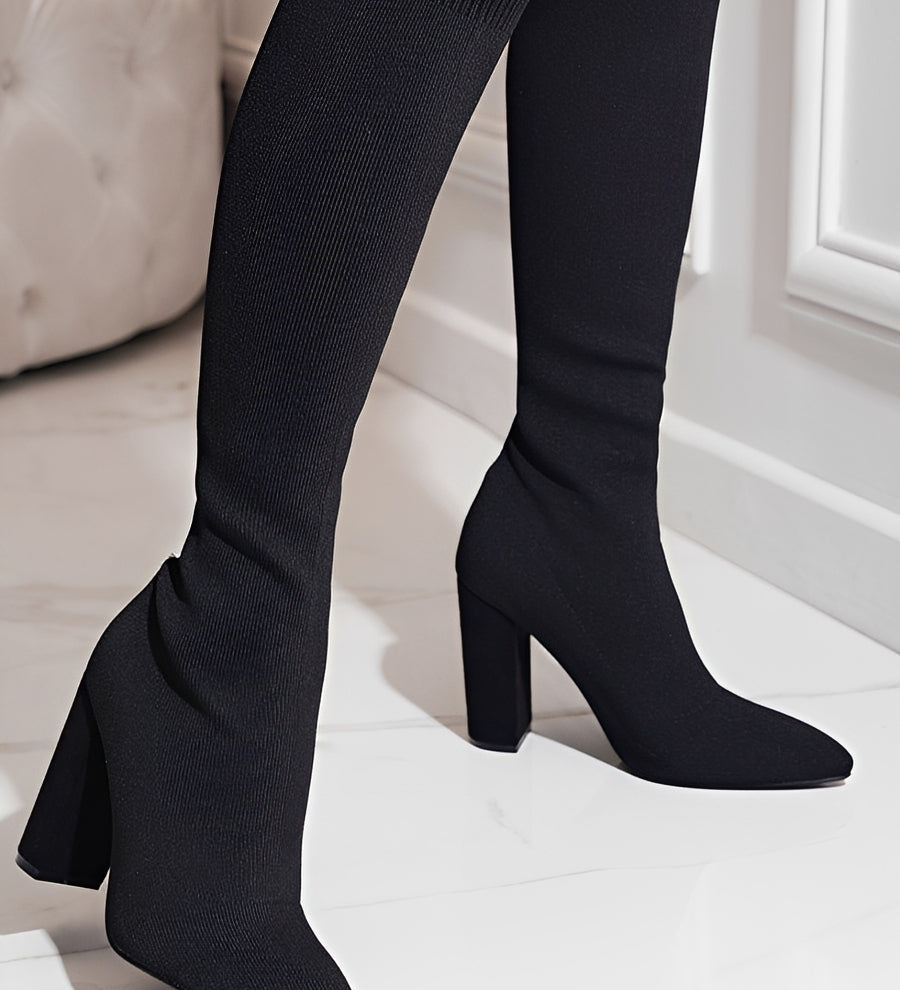 Karina - Botas Estilosas de Salto Alto