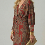 Valentina™ | Vestido midi cruzado