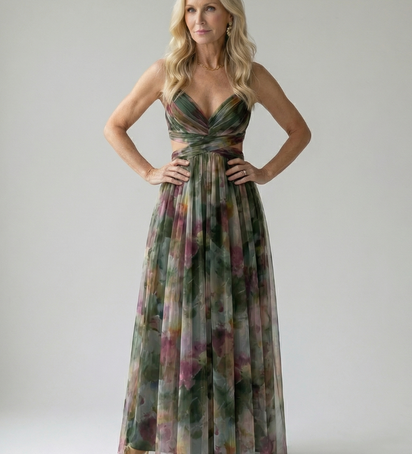 Isabella™ | Vestido Maxi Envolvente