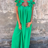 Stacey™ - Vestido floral con escote en U