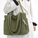 Cordelia | Bolsa Tote de Pana para Mujeres