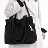 Cordelia | Bolsa Tote de Pana para Mujeres