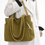 Cordelia | Bolsa Tote de Pana para Mujeres