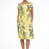 Ivy | Vestido de verano holgado para mujer con estampado botánico