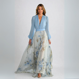 Jewel – Vestido largo con estampado floral