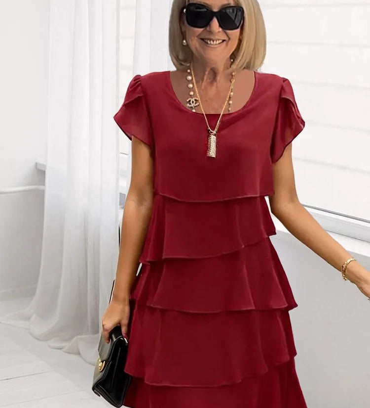 Paige™ - Vestido de chiffon suelto