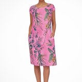 Ivy | Vestido de verano casual para mujer con estampado botánico
