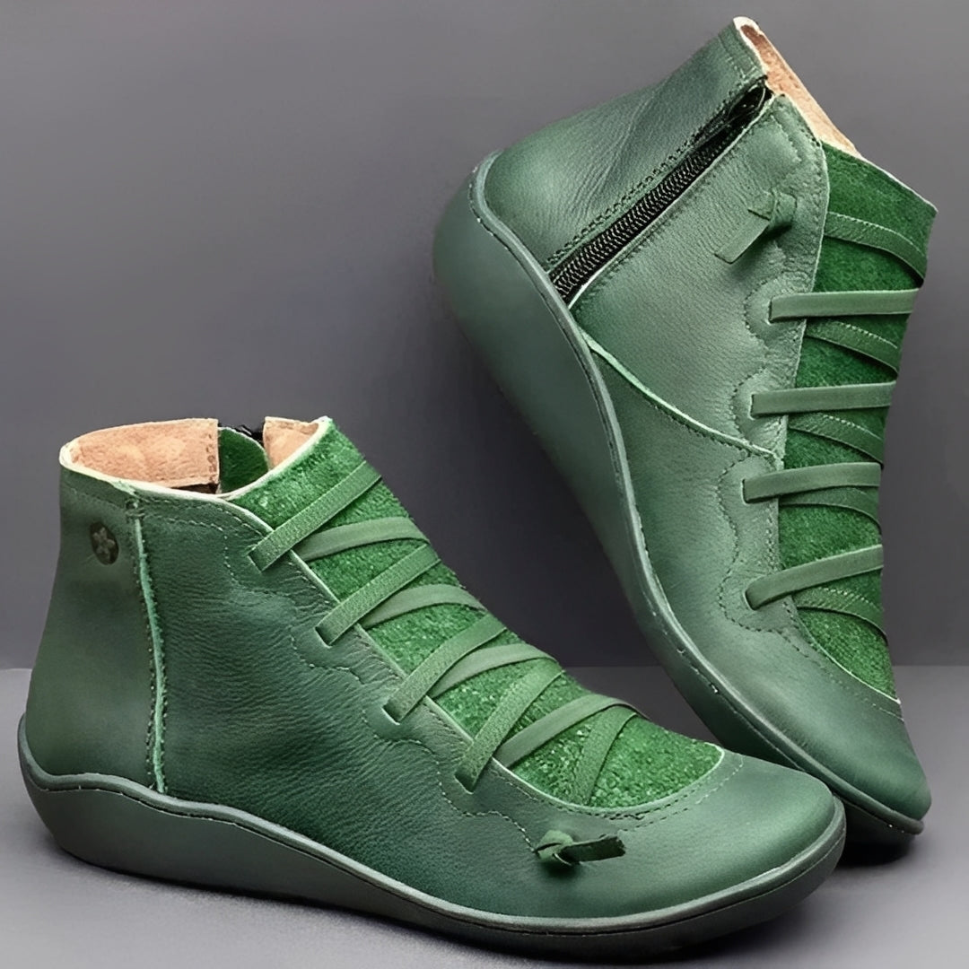 Verra – Botins com cadarço casuais para mulheres