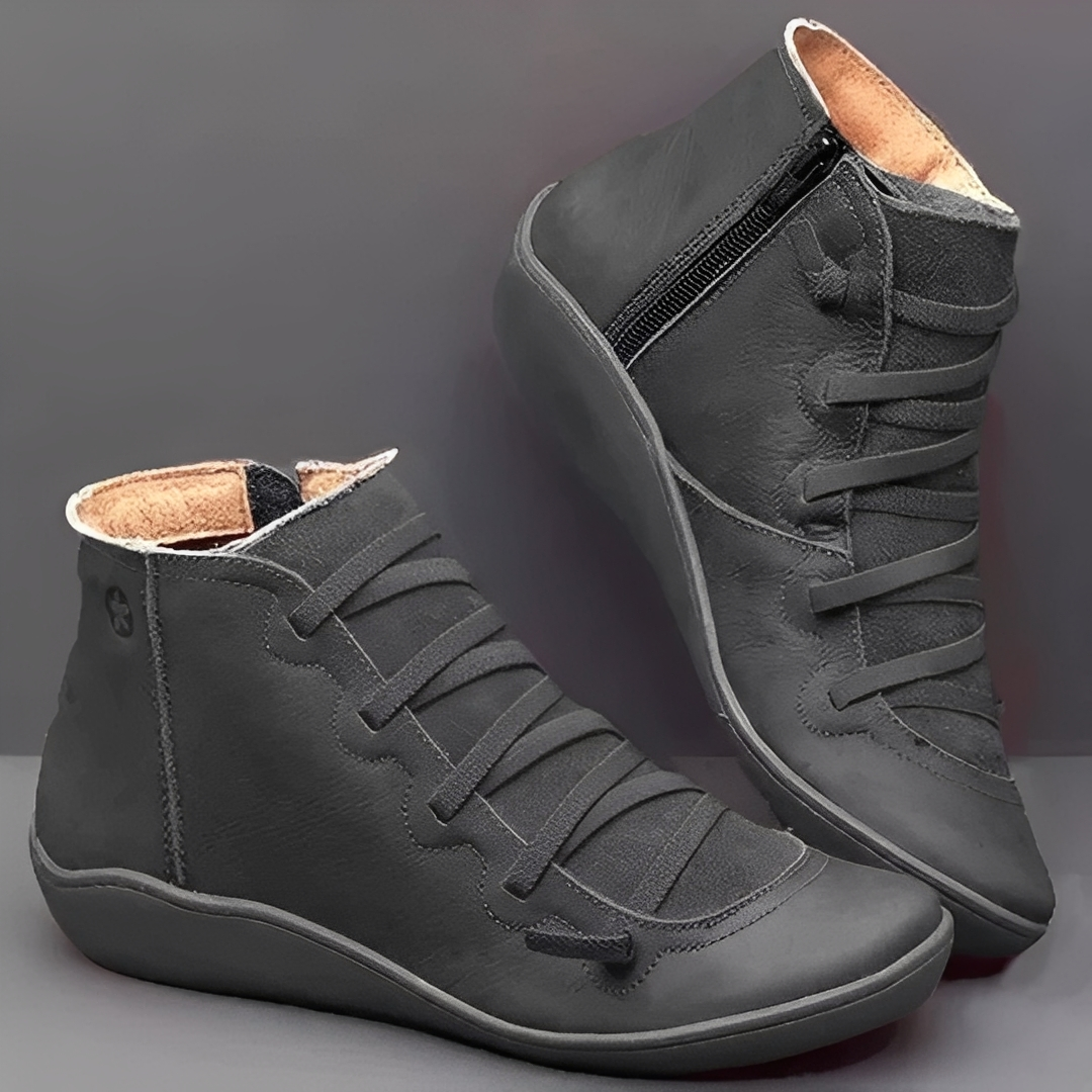 Verra – Botins com cadarço casuais para mulheres