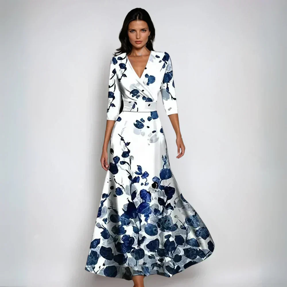 Emily | Vestido floral elegante para fiestas