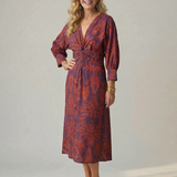 Valentina™ | Vestido midi cruzado