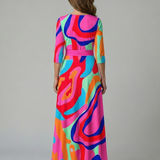 Andrea™ | Vestido Midi con Escote Cruzado