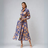 Floriza – Vestido camisa clásico