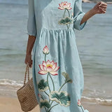 Rachel | Vestido maxi elegante