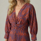 Valentina™ | Vestido midi cruzado