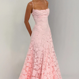 Persefone | Vestido maxi de flores de brocado para invitadas de boda