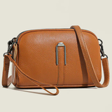 Pella | Bolsa de Hombro Cruzada Compacta Doble Cierre para Mujeres